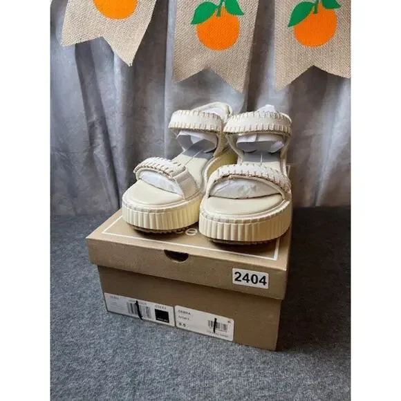 Dolce Vita Debra Ivory Suede Women’s Sandals size 8.5 Comfortable! NWB - Picture 8 of 8